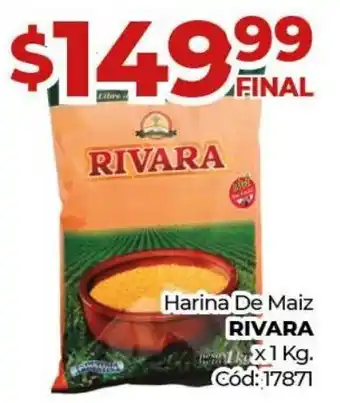 Diarco Harina de Maíz Rivara x 1kg oferta