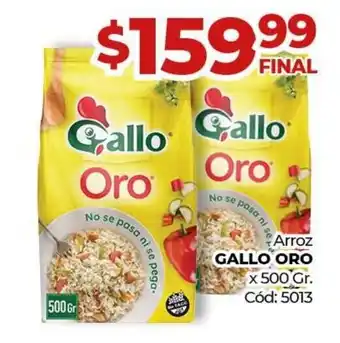 Diarco Arroz Gallo Oro x 500g oferta