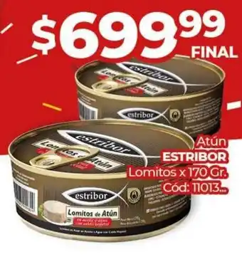 Diarco Atún Estribor Lomitos x 170g oferta