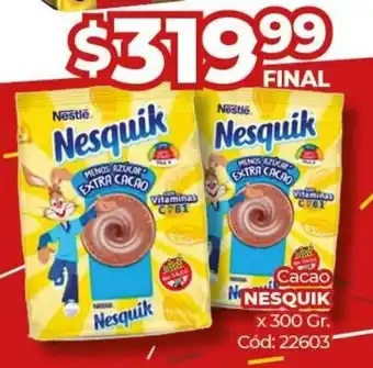 Diarco Cacao Nesquik x 300g oferta