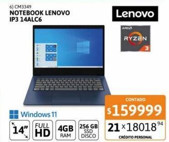 Cetrogar Notebook lenovo oferta