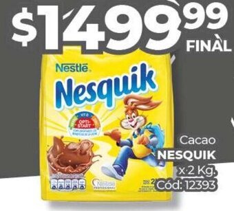 Diarco Cacao Nesquik x 2kg oferta