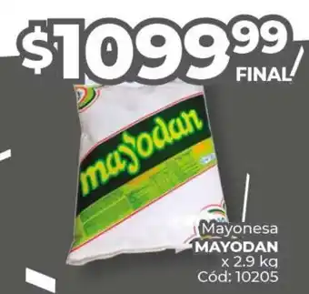 Diarco Mayonesa Mayodan x 2.9kg oferta