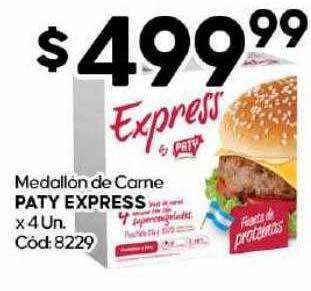 Diarco Medallón de carne paty express oferta