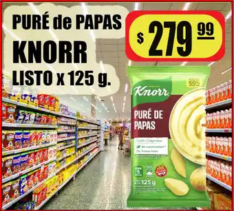 Puré de papas knorr