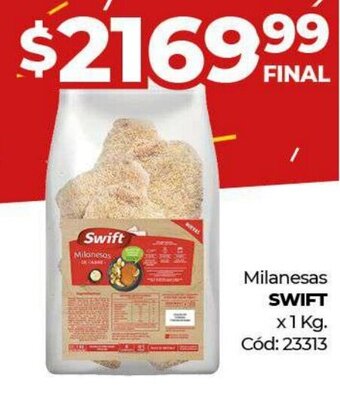 Diarco Milanesas Swift x 1kg oferta