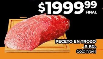 Diarco Peceto en Trozo x kg oferta