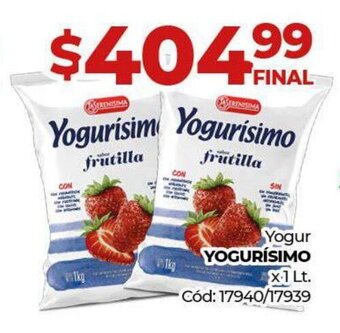 Diarco Yogur Yogurísimo x 1lt oferta