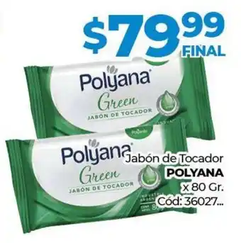 Diarco Jabón de Tocador Polyana x 80g oferta