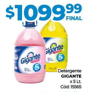 Diarco Detergente Gigante x 5lt oferta