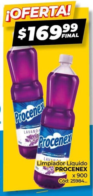 Diarco Limpiador Liquido Procenex x 900ml oferta