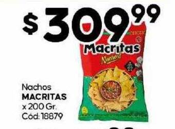 Diarco Nachos macritas oferta
