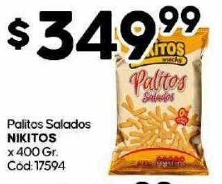Diarco Palitos salados nikitos oferta