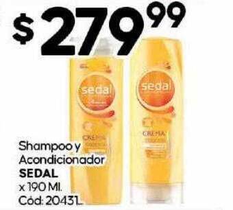 Diarco Shampoo y acondicionador sedal oferta
