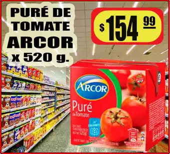 Supermercados Giro Puré de tomate arcor oferta