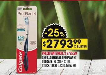 Coto Cepillo dental pro planet colgate oferta