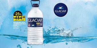 Coto Agua mineralizada sin gas glaciar oferta