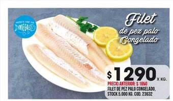 Coto Filet de pez palo congelado oferta