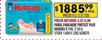 Coto Pañal para bebé protect plus huggies oferta