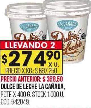 Coto Dulce de leche la cañada oferta
