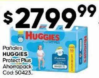 Diarco Pañales huggies protect plus ahorrapack oferta