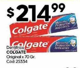 Diarco Dentifrico colgate original oferta