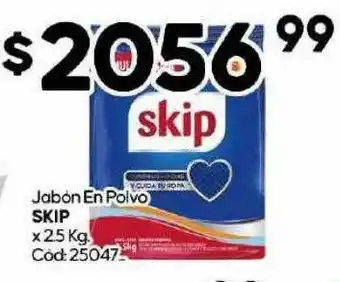 Diarco Jabón en polvo skip oferta
