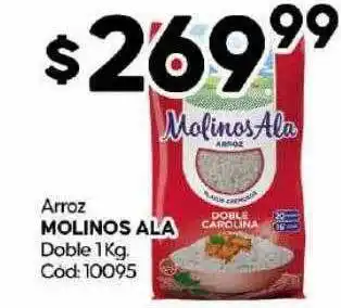 Diarco Arroz molinos ala doble 1kg oferta