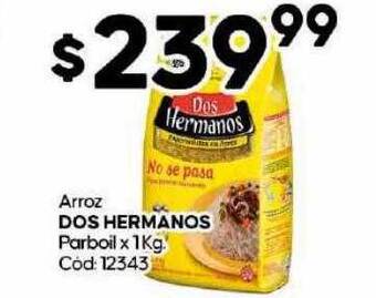 Diarco Arroz dos hermaños parboil oferta