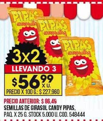 Coto Semillas de girasol candy pipas oferta