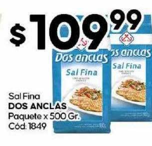 Diarco Sal fina dos anclas paquete oferta