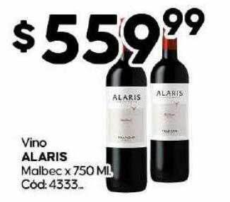 Diarco Vino alaris malbec oferta