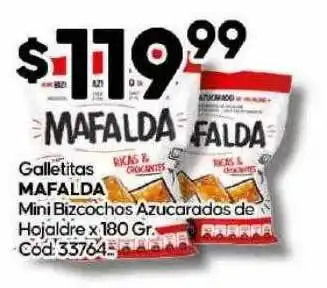 Diarco Galletitas mafalda oferta