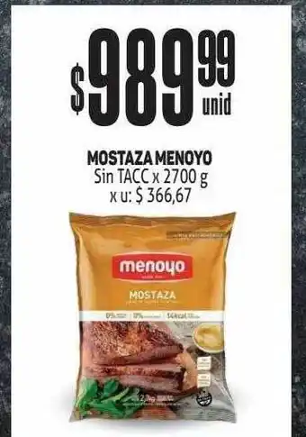 Makro Mostaza menoyo oferta