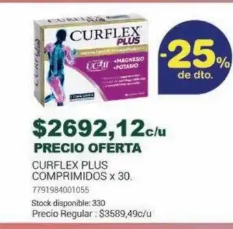 La Santé Curflex plus comprimidos oferta