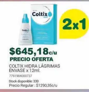 La Santé Coltix hidra lágrimas envase oferta