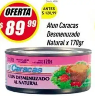 Supermercados Comodin Caracas Atun Desmenuzado Natural x 170gr oferta