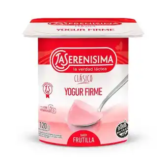 Supermercados Comodin Yogur firme la serenisima frutilla 120 gr oferta