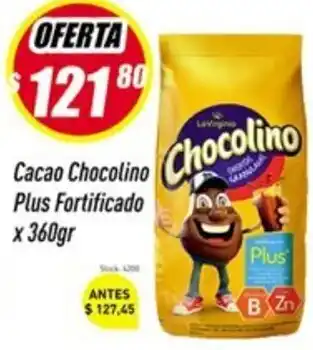 Chocolino Cacao Plus Fortificado 360gr