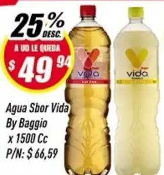 Supermercados Comodin Vida Agua Sbor By Baggio 1500cc oferta