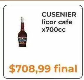 Pasos Supermercado Cusenier licor cafe oferta