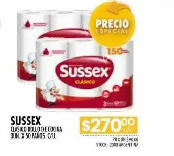 Pigmento Sussex clásico rollo de cocina oferta