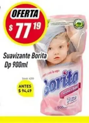 Supermercados Comodin Borita Suavizante Dp 900ml oferta