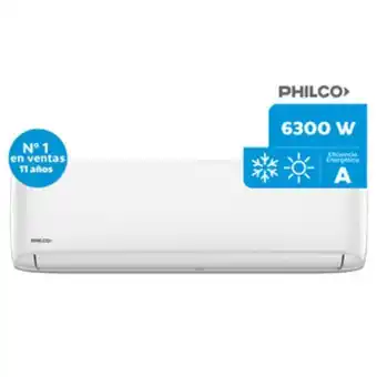 Musimundo Aire acondicionado split philco phs60ha4cn frio/calor 5418 frigorias oferta