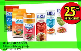 Punto Mayorista Celusal Sal O Genser oferta