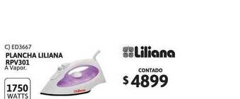 Cetrogar Plancha Liliana Rpv301 oferta