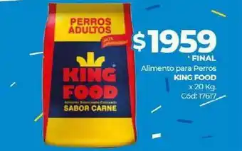 Diarco Alimento Para Perros King Food x 20kg oferta