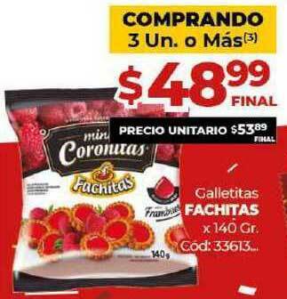 Galletitas Fachitas x 140gr
