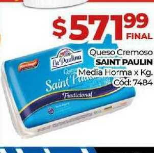 Diarco Saint Paulin Queso Cremoso Media Horma oferta
