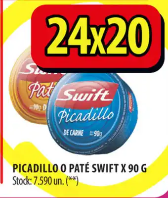 Punto Mayorista Swift Picadillo o Patè x 90g oferta